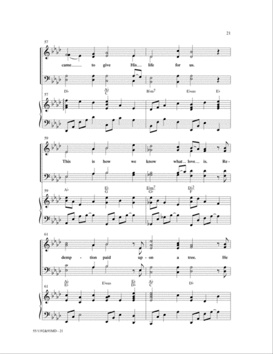 The Lamb 4-Part scores gallery preview page 16