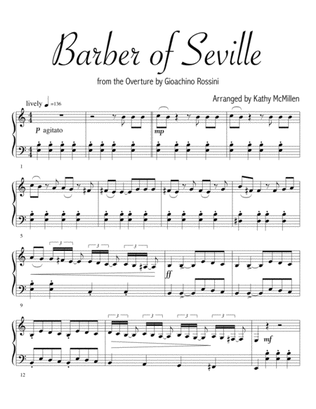 Book cover for Barber of Seville - Overture