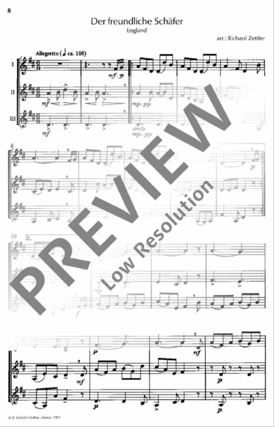 Dance Movements from Europe Performance Score scores gallery preview page 9