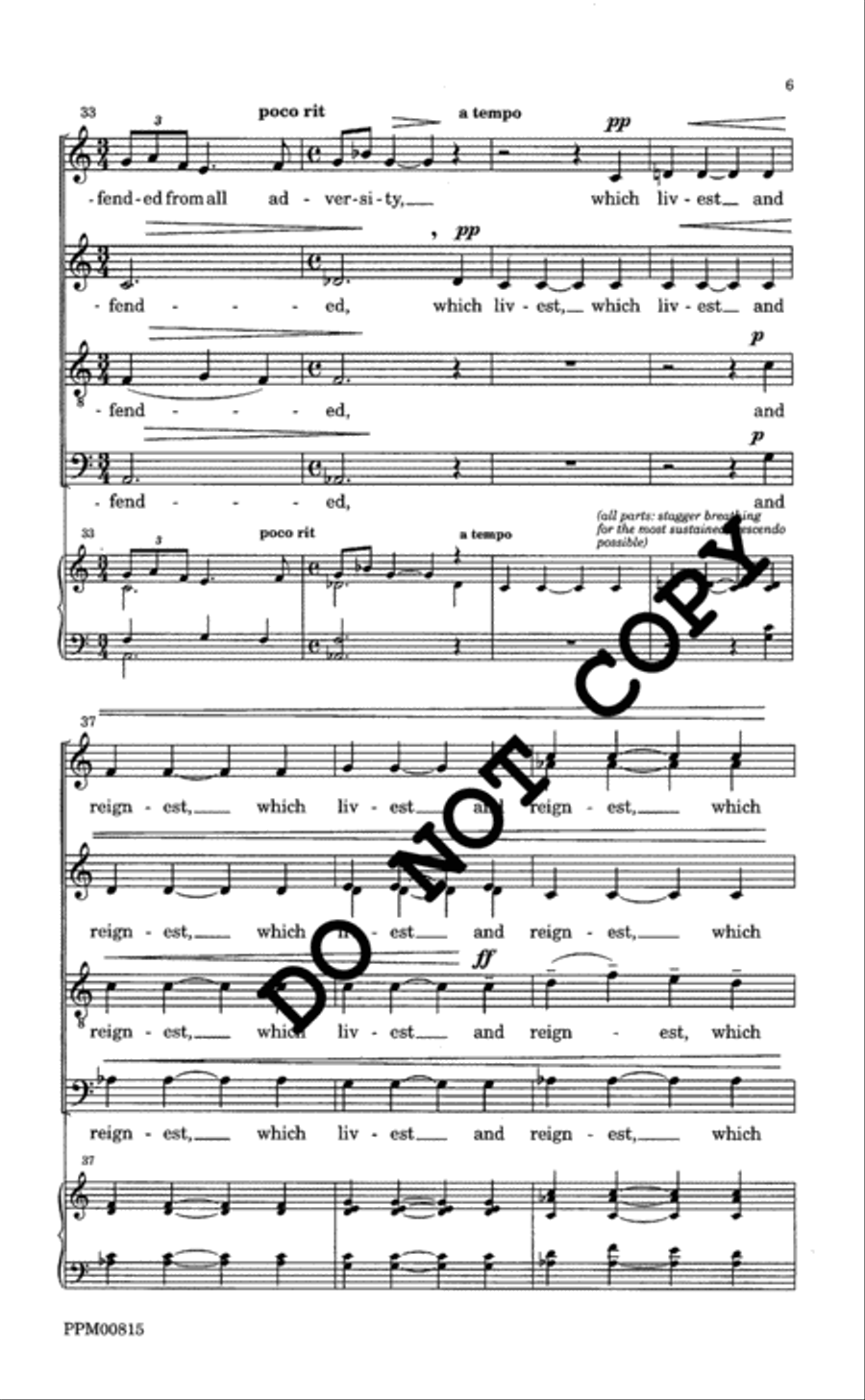 To the Divine Trinity Divisi scores gallery preview page 7