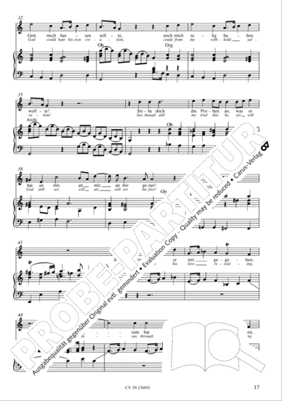 Thereby is revealed unto us the glory of God's favor (Daran ist erschienen die Liebe Gottes) 4-Part scores gallery preview page 18
