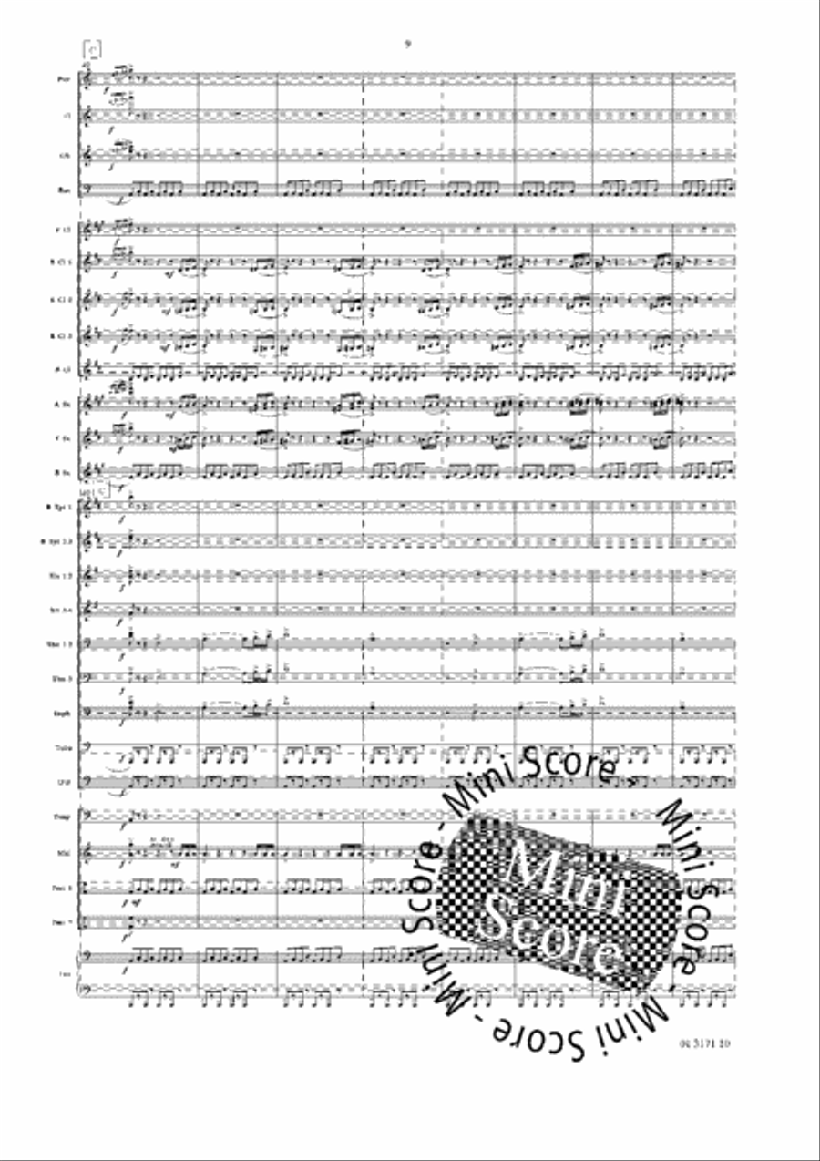 The Bermuda Triangle Concert Band scores gallery preview page 17