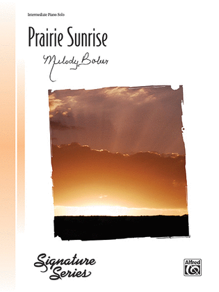 Book cover for Prairie Sunrise
