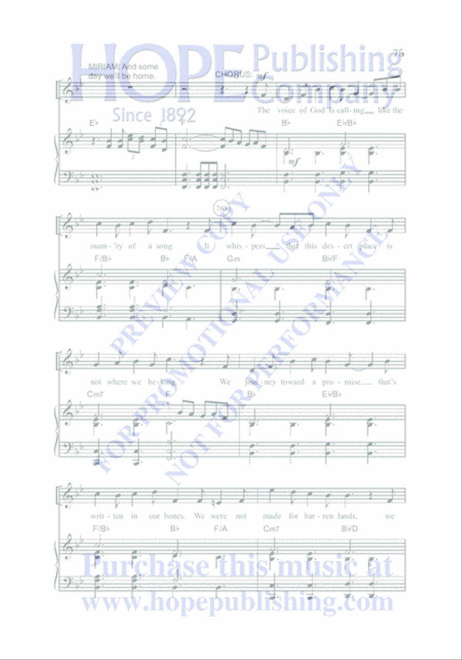 Are We There Yet Unison Choir scores gallery preview page 83