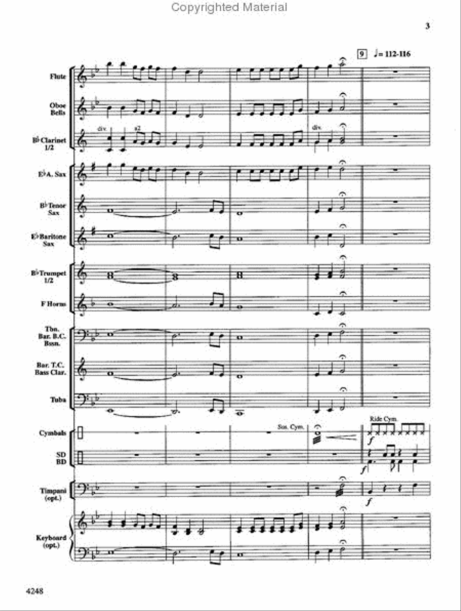 Hot Fudge Sundae Hot Fudge Sundae Concert Band scores gallery preview page 3