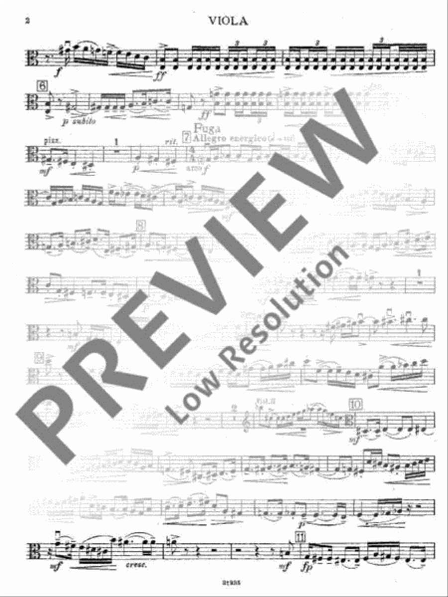 String quartet No. 3 String Quartet scores gallery preview page 21
