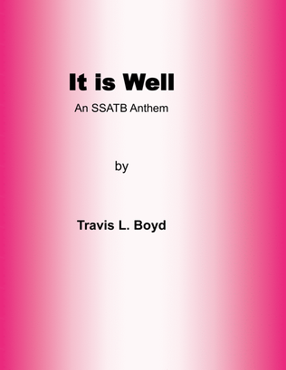 Book cover for It is Well