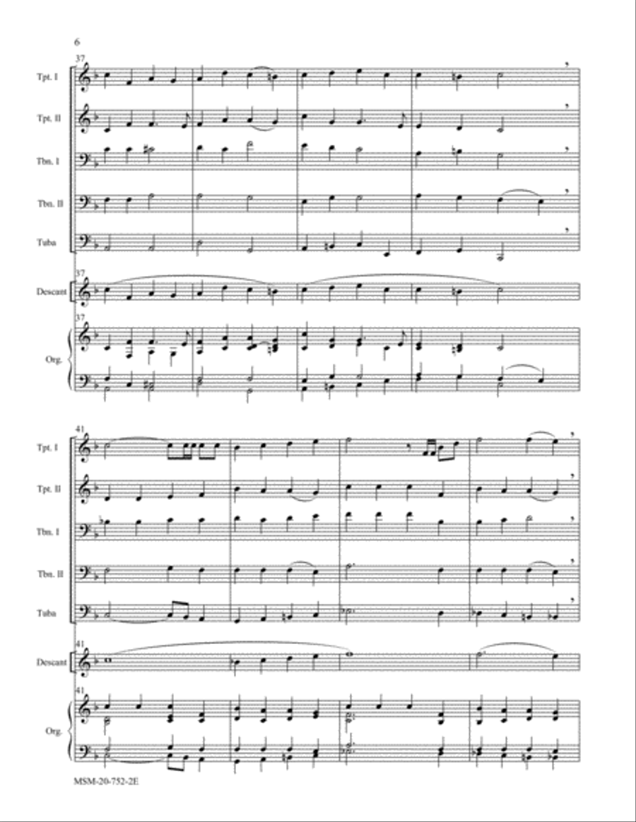 Hark! The Herald Angels Sing (Mendelssohn) Choir scores gallery preview page 6