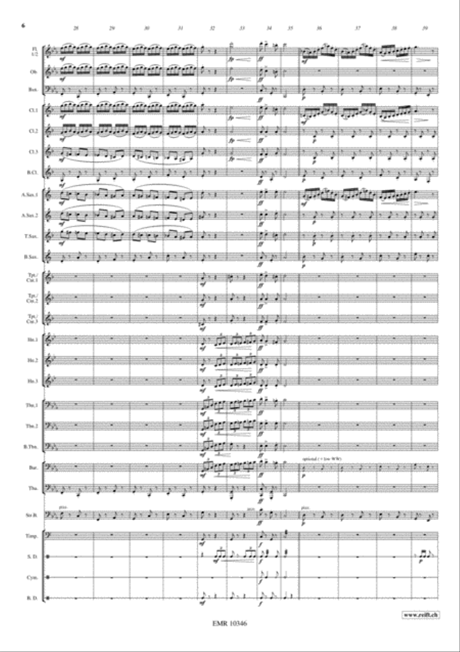 Csardas Fantasy Csardas Fantasy Concert Band scores gallery preview page 7
