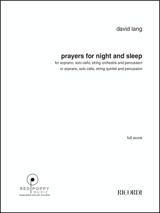 prayers for night & sleep