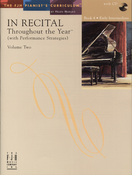 In Recital! Throughout the Year (with Performance Strategies) Volume Two, Book 4 (NFMC)