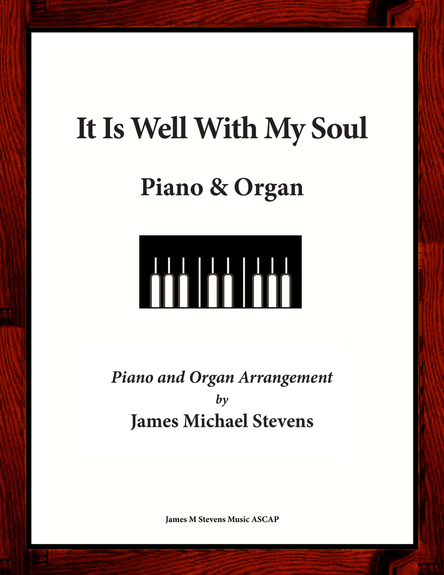 It Is Well With My Soul - Piano & Organ Piano scores gallery preview page 1