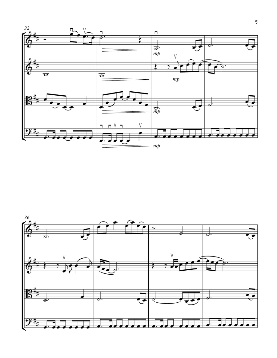 This I Promise You String Quartet scores gallery preview page 5