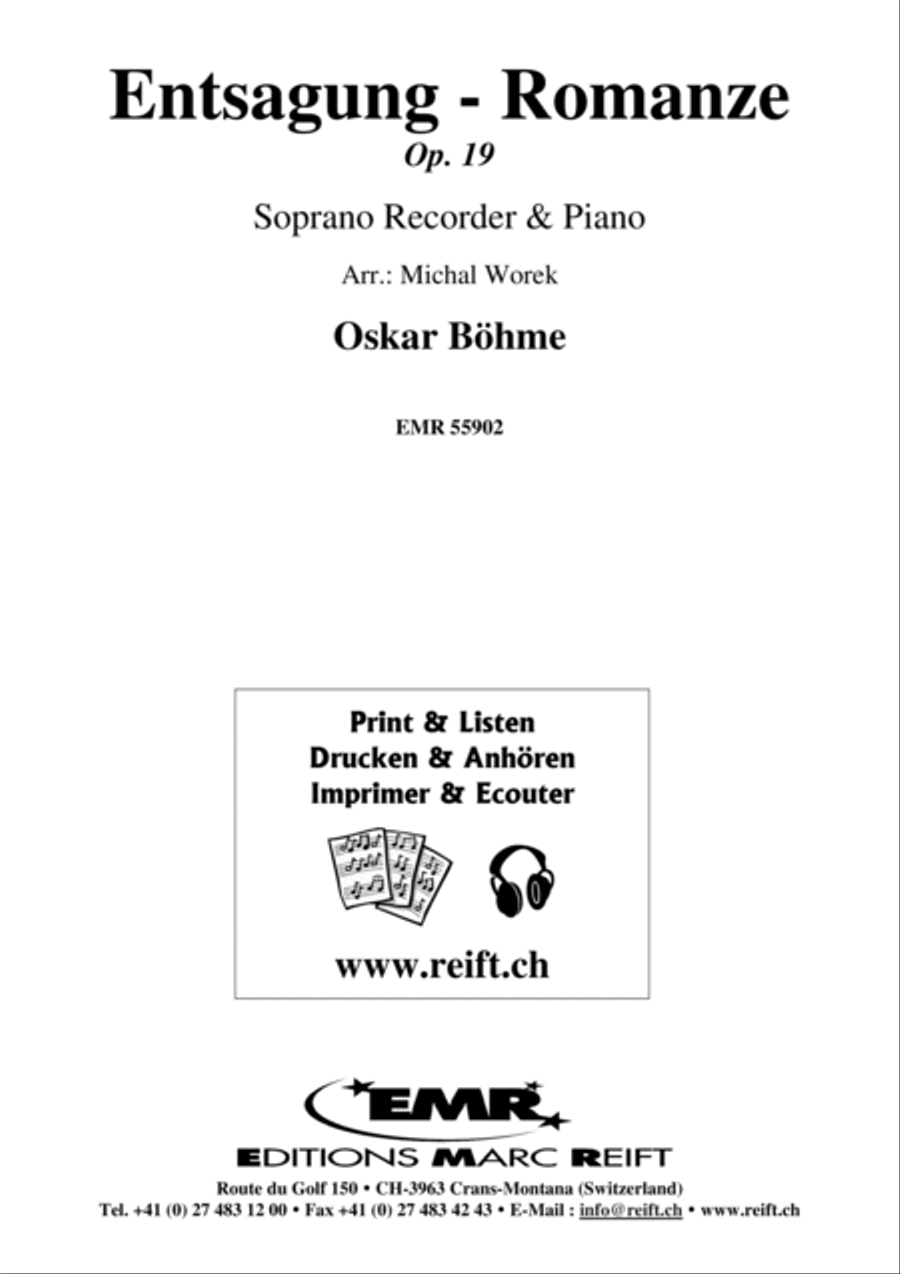 Entsagung - Romanze Soprano Recorder scores gallery preview page 2