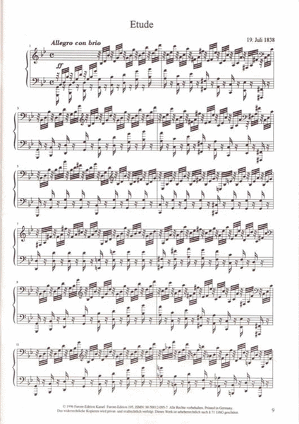 Vituosic Piano Pieces