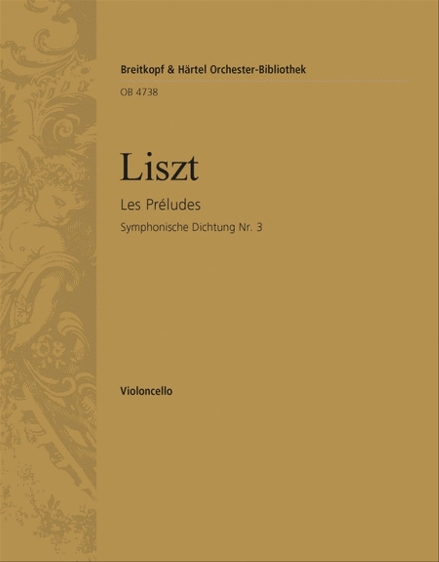 Les Préludes Orchestra scores gallery preview page 1