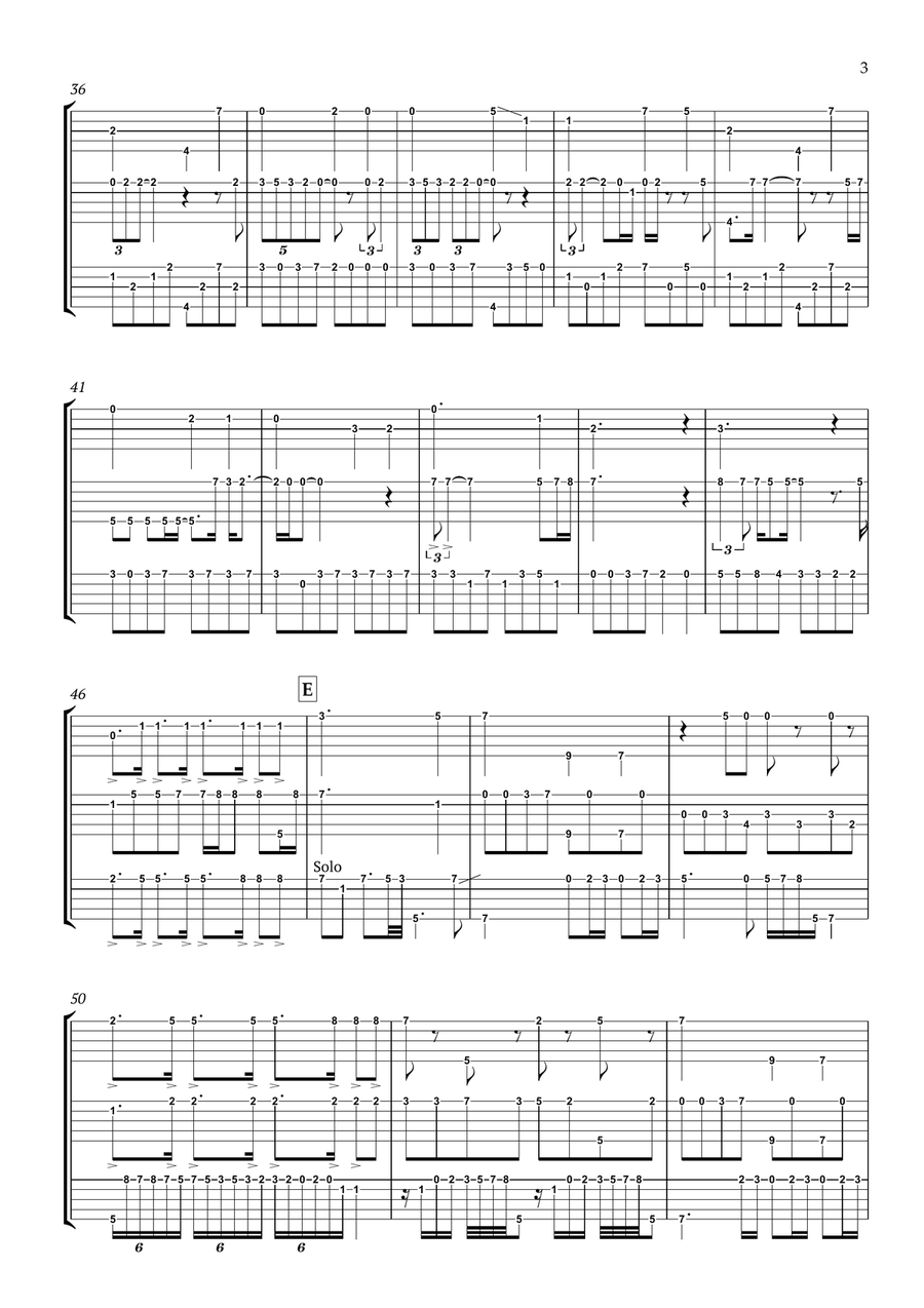 Bohemian Rhapsody Banjo scores gallery preview page 4