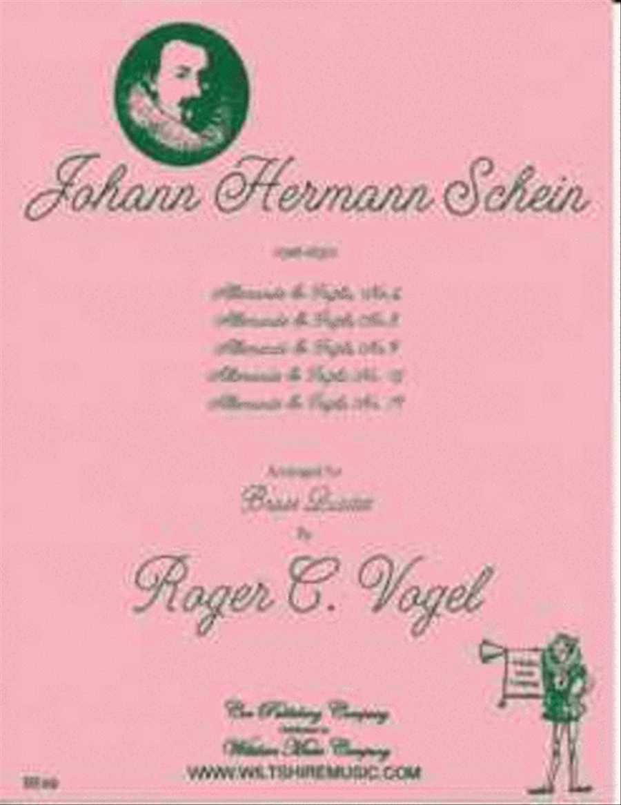 A Collection of Allemandes & Triplas ( R. Vogel) Brass Quintet scores gallery preview page 1