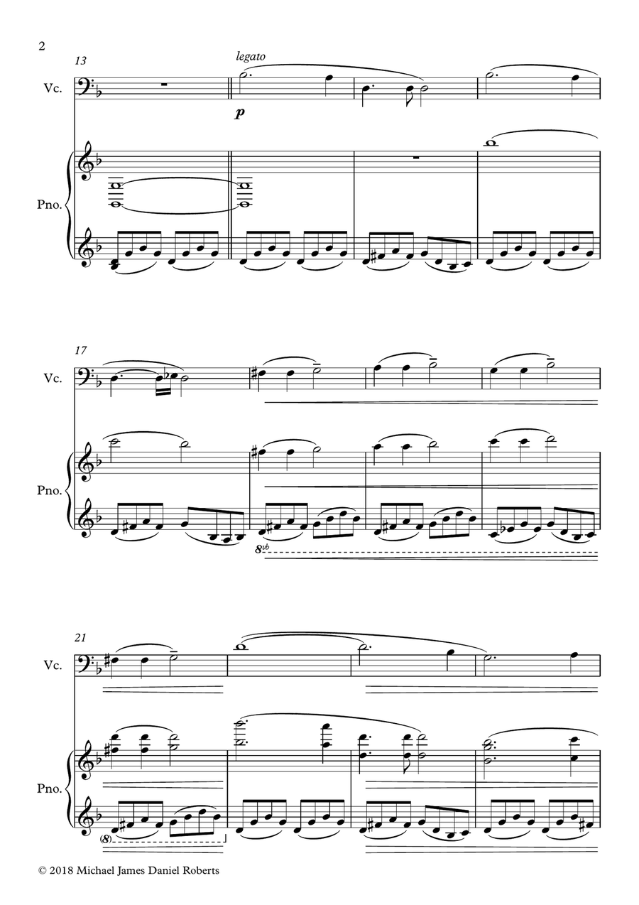 Aurora's Dream Piano scores gallery preview page 2