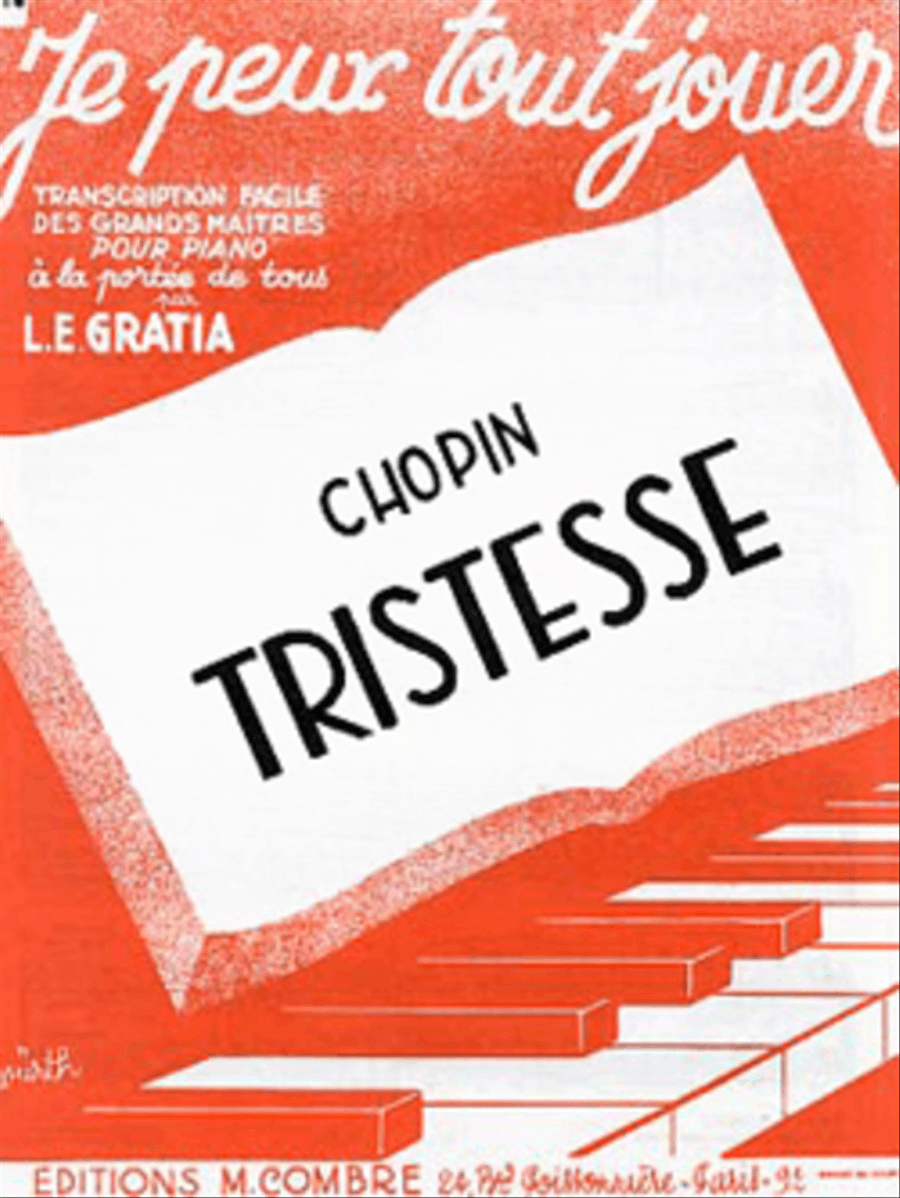 Etude Op. 10 No. 3 Tristesse (JPTJ14) Piano Method scores gallery preview page 1