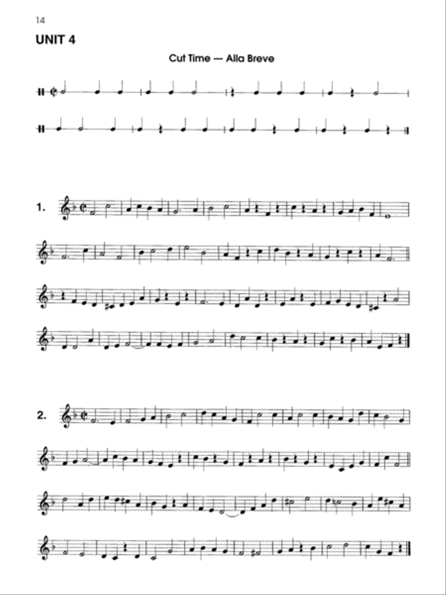 Rhythms & Rests Concert Band Methods scores gallery preview page 4
