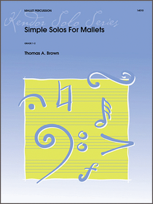 Book cover for Simple Solos For Mallets