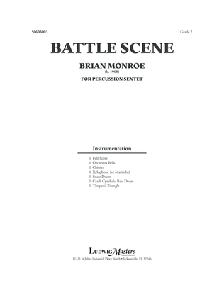 Book cover for Battle Scene