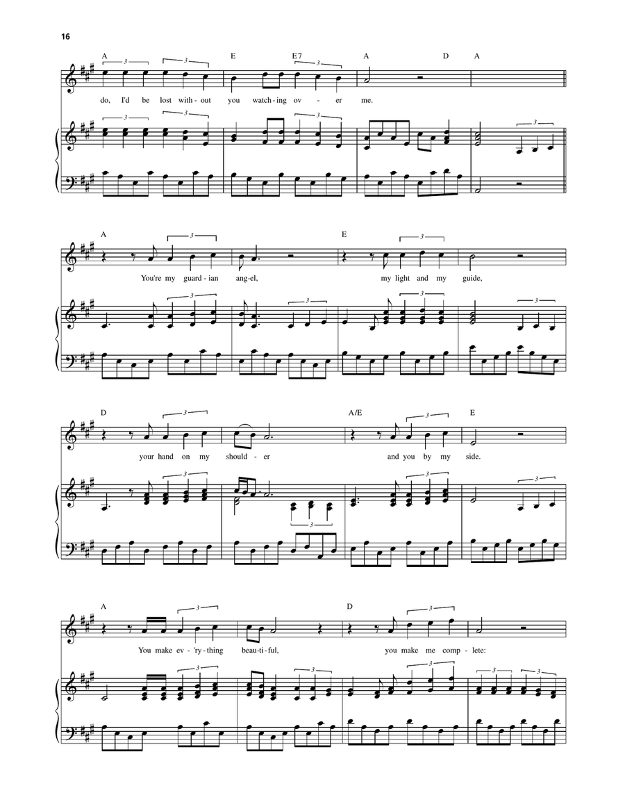 A Bird Without Wings Voice scores gallery preview page 4
