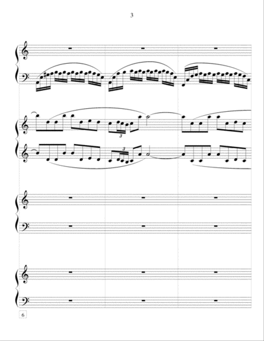 Love Story Piano Quartet scores gallery preview page 4