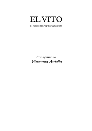 Book cover for El Vito (guitar ensemble) - Score Only