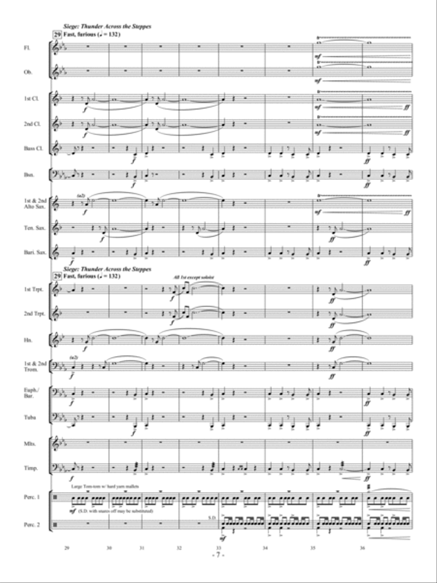 The Trumpeter of Krakow The Trumpeter of Krakow Concert Band scores gallery preview page 6