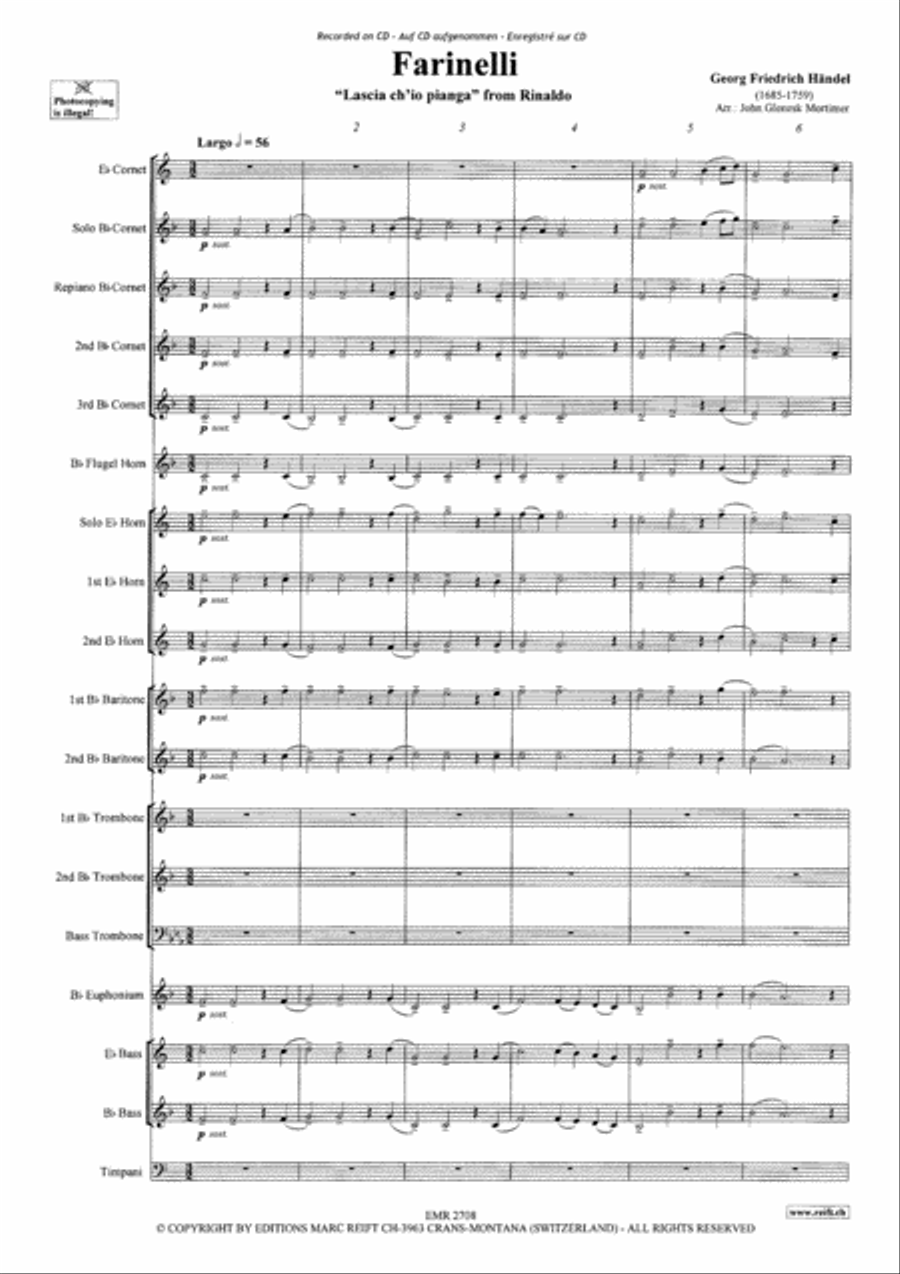 Farinelli Brass Band scores gallery preview page 4
