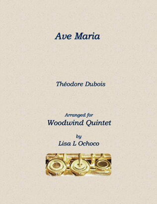 Ave Maria for Woodwind Quintet
