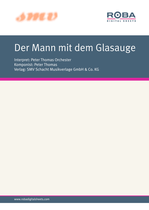 Book cover for Der Mann mit dem Glasauge
