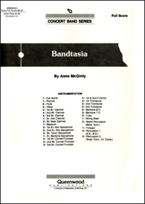 Book cover for Bandtasia - Score