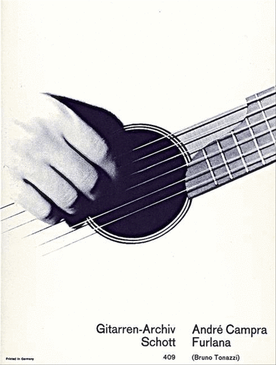 Furlana from the Opera L'Europe galante Acoustic Guitar scores gallery preview page 1