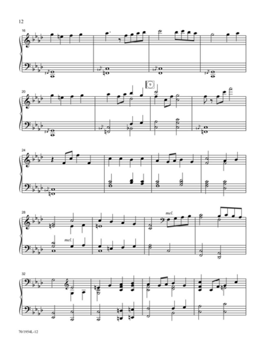 Christmas in Ivory Piano Solo scores gallery preview page 8