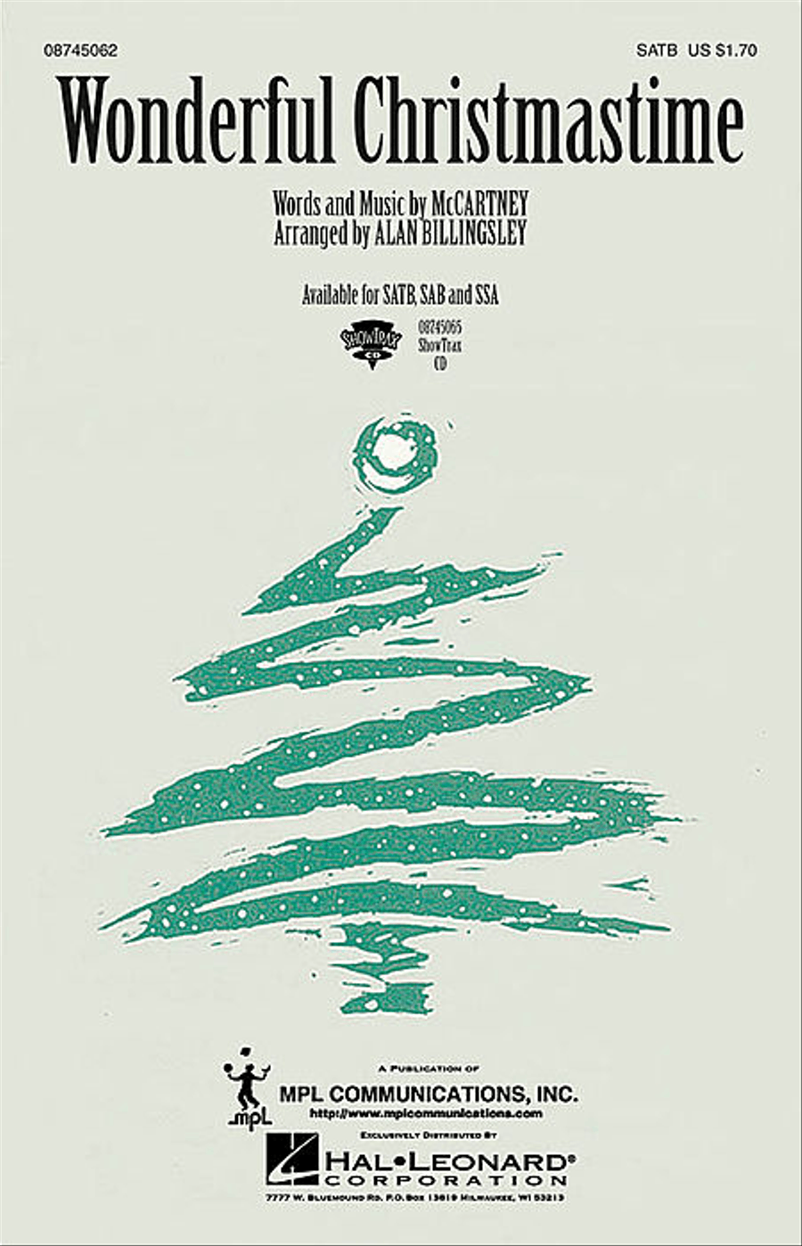Wonderful Christmastime Choir scores gallery preview page 1