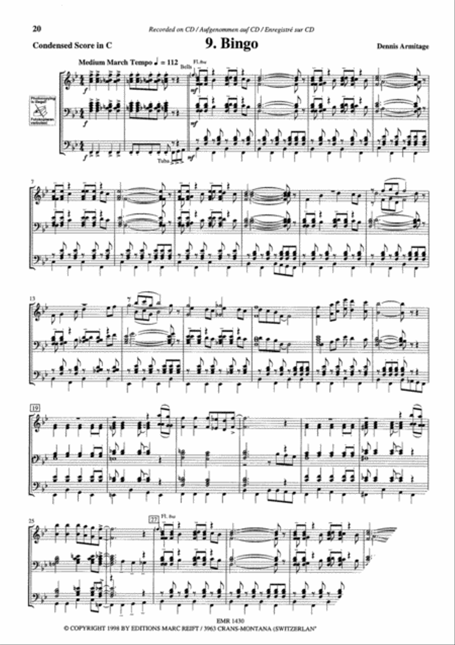 Beer Party Concert Band scores gallery preview page 11