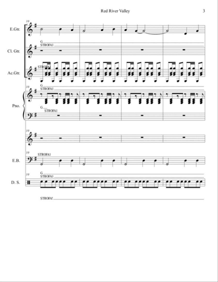 Red River Valley Large Ensemble scores gallery preview page 3