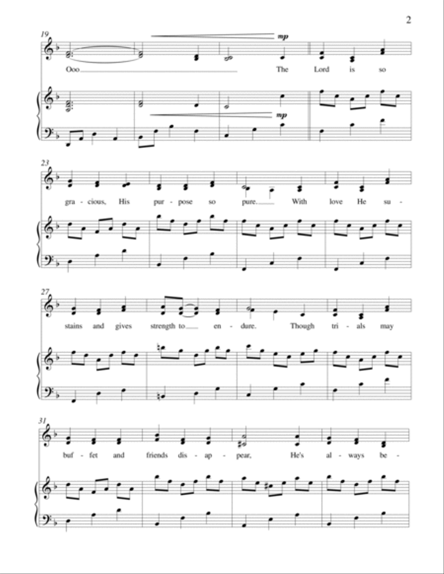 MY SHEPHERD Choir scores gallery preview page 3