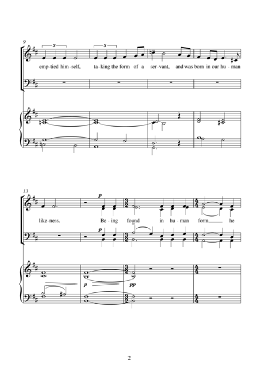 The Song of Christ's Glory 4-Part scores gallery preview page 3