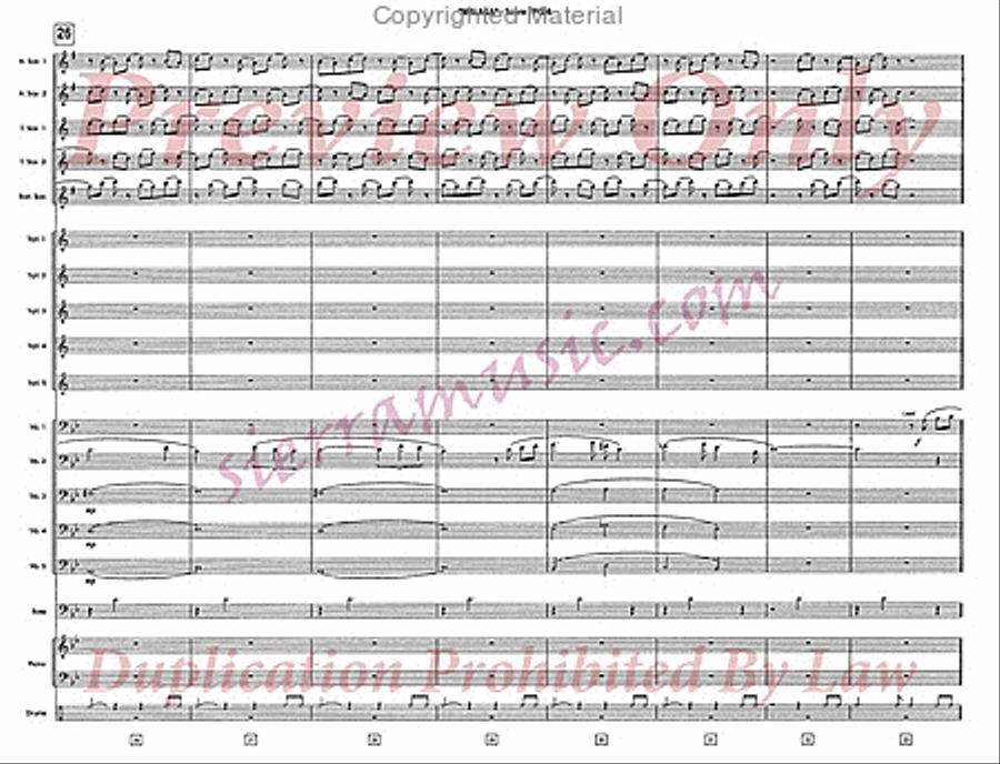 Malaga Jazz Ensemble scores gallery preview page 5