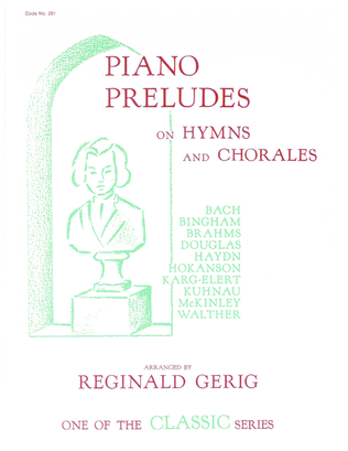 Book cover for Piano Preludes on Hymns & Chorales-Digital Download