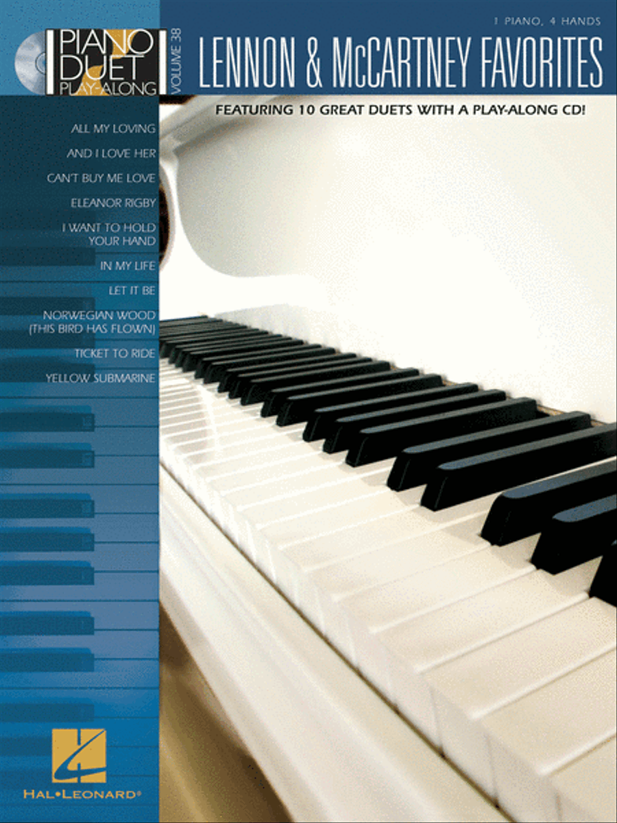 Lennon & McCartney Favorites 1 Piano, 4-Hands scores gallery preview page 1
