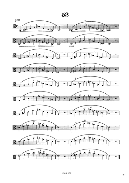 Method for alto trombone