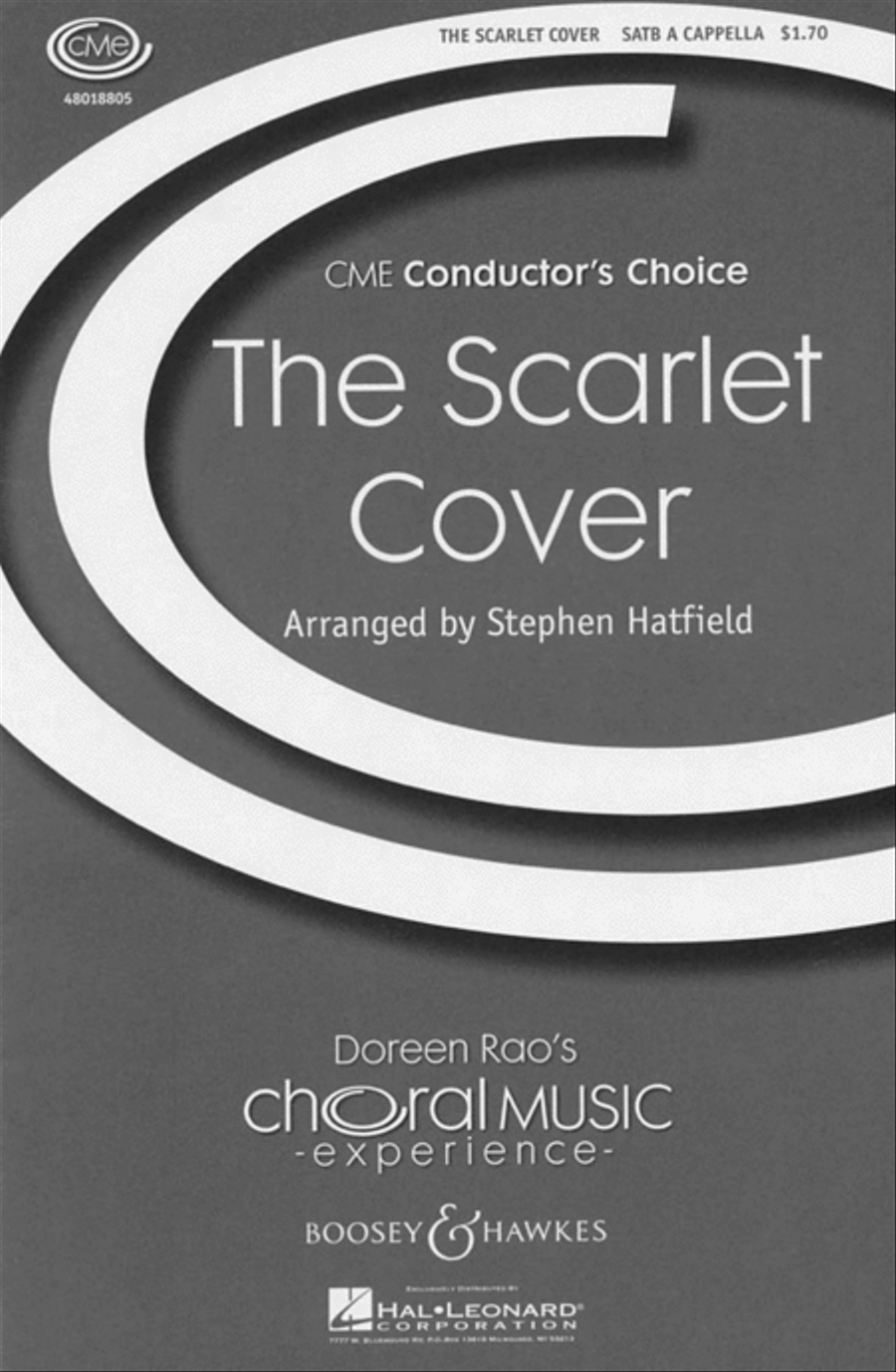 The Scarlet Cover The Scarlet Cover 4-Part scores gallery preview page 1