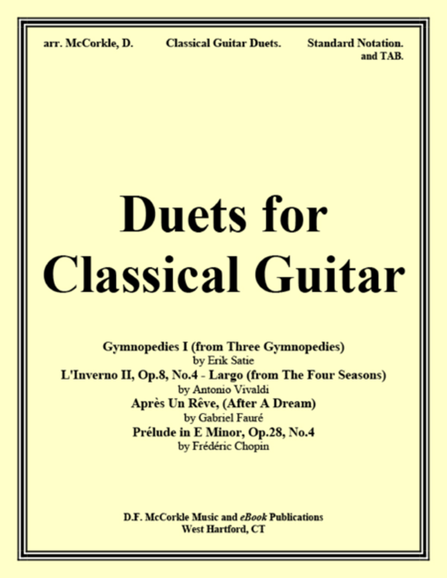Duets for Classical Guitar (Collection) image number null