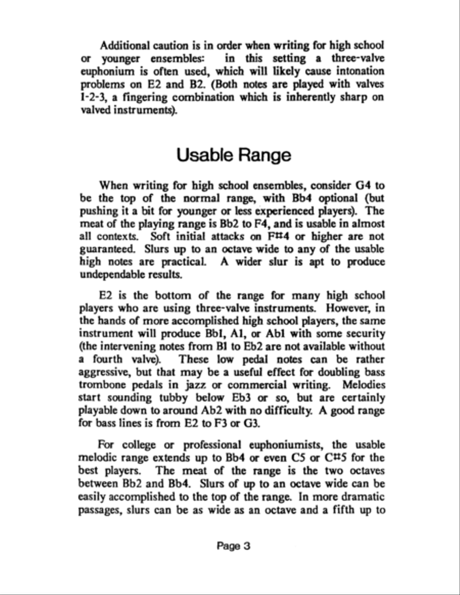 Scoring for Euphonium Euphonium scores gallery preview page 6