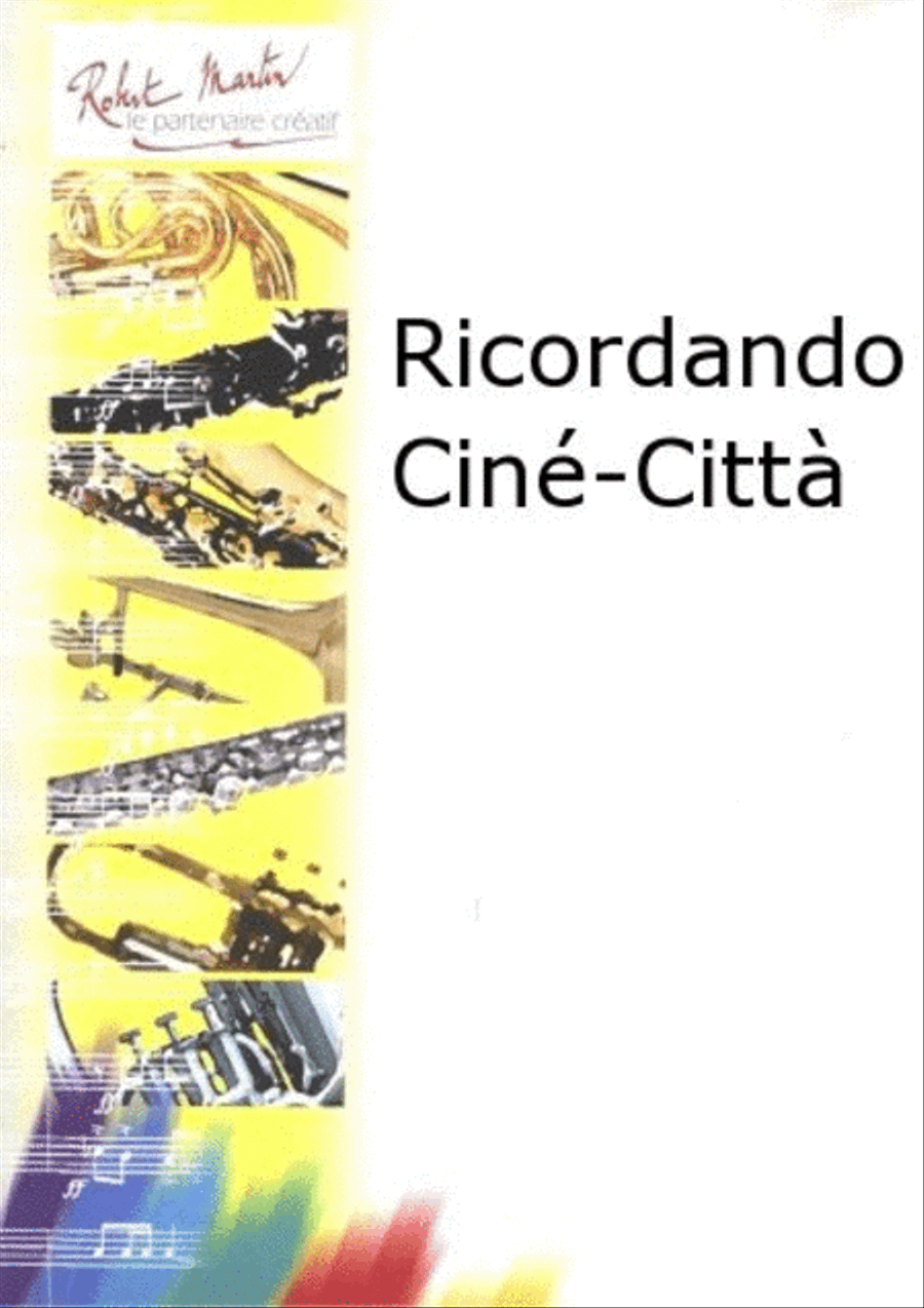 Ricordando ciné-città Piano Accompaniment scores gallery preview page 1